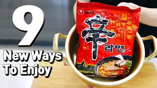 9 New Ways To Enjoy Korean Ramyun Ramen Recipes hack [upl. by Assilen861]