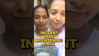 DIY Skin Brightening Pack youtube brightening haircare [upl. by Eseuqram596]