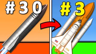 30 BEST BLUEPRINTS In Spaceflight Simulator [upl. by Funk761]