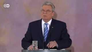 Gauck auf der Suche nach Europas Identität RedeAusschnitte  Journal [upl. by Eva855]