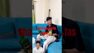 😂Bhai toh aaj🤩 fass gya 🤣 funny comedy bobbyprankstar viralvideo shortvideos tranding [upl. by Siraved]