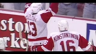 Detroit Red Wings Playoff Overtime Goals 19922013 [upl. by Nisa]