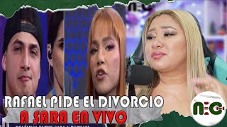 Rafael Barrios le pide el divorcio a Sara Toscano😱En Vivo [upl. by Amalie922]