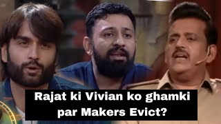 RAJAT DALAL KE AGAINST MAKERS KI GANDI CHAAL VIVIAN SE FIGHT [upl. by Hyozo]