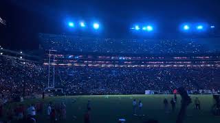 Auburn vs Alabama AampM 4th quarter light show and Swag Surf [upl. by Latsyc]