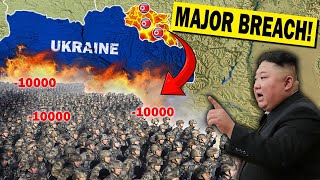 Kim Jong in Panic Escape TROUBLES Are HUGE BREACH in Putins 50000 North Korean Russian Troops [upl. by Sofko65]