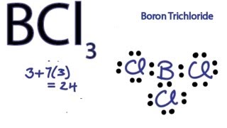 BCl3 Lewis Structure  How to Draw the Lewis Structure for BCl3 [upl. by Alveta413]