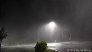 Major Hurricane Helene  Monticello Florida  September 2627 2024 [upl. by Aiciled]