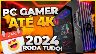 Montamos um PC GAMER pra Rodar TUDO em 2024 até 4000 Reais Ryzen 5 5600  RTX 4060 [upl. by Eceer]