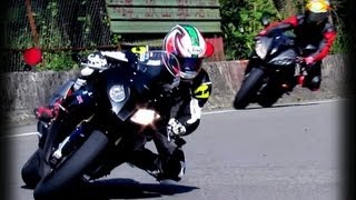 R6 hits spectator R6重型機車撞向觀眾 [upl. by Viki]