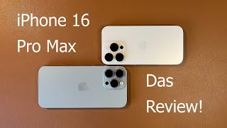 iPhone 16 Pro Max Review  Besser als es scheint [upl. by Jung16]