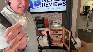 Cigar Humidor Review amp Unboxing 4K [upl. by Anner]