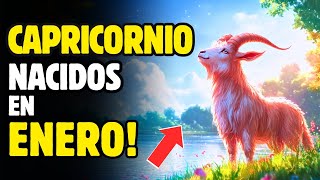 CAPRICORNIO DE ENERO ♑🐐 10 Características que LOS HACEN ÚNICOS ¿Es Tu Caso [upl. by Llehsem]