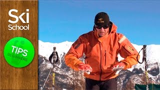 Crossed Skis Solution  Learn How To Ski Beginners Lesson [upl. by Jerrome]