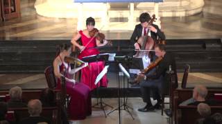 Attacca Quartet plays Haydn Op 17 no 6  Fourth Movement [upl. by Harbison158]