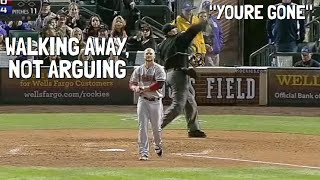 MLB Ejected Walking Away [upl. by Ellehsyt]