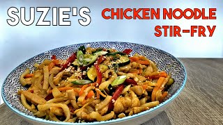 SUZIES CHICKEN NOODLE STIRFRY [upl. by Otsuj813]