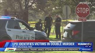 Victims in Mackenzie Park double killing identified by Lubbock PD [upl. by Moazami]