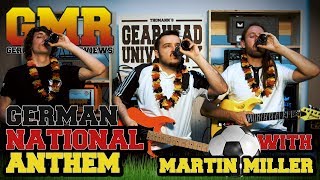 German National Anthem on Guitar feat Martin Miller tgu18  Studio Quality [upl. by Ailemac]