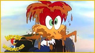 Woody Woodpecker  Well Oiled  Woody Woodpecker Full Episode  Old Cartoons  Videos for Kids [upl. by Cranford]