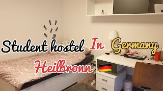 Student hostel in HeilbornnGermany🇩🇪 [upl. by Orian]