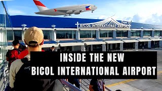 A Quick Tour Inside the new Bicol International Airport [upl. by Bonucci75]