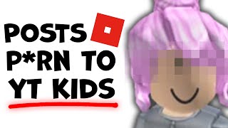 Meet The MOST EVIL Roblox Youtuber EVER [upl. by Urbani]