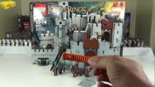 Lego Lord Of The Rings The Battle Of Helms Deep Set 9474 Review [upl. by Waverly607]