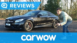 MercedesAMG C63 Coupe 2017 review  man vs machine  Mat Watson Reviews [upl. by Lletnom]