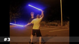 Epic Lightsaber Battle 3 [upl. by Lyontine699]