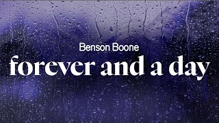 benson boone  forever and a day lyrics [upl. by Kristoffer74]