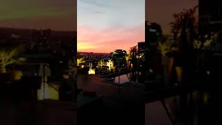 Sunset in Tijuana city l K Tower Boutique Hotel l Hoteles Lucerna [upl. by Anaeli]