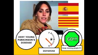 Judit from Barcelona Catalonia Spain has been diagnosed with Juvenile Parkinsons Disease [upl. by Aiza648]