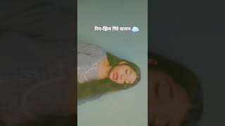 Rhim jhim gire sawan🌧️🌻 foryou song trendingshorts coversong oldcover [upl. by Edgardo]