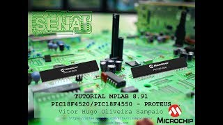 TUTORIAL MPLAB PIC18F4520 PIC18F4550 PROTEUS [upl. by Oironoh491]