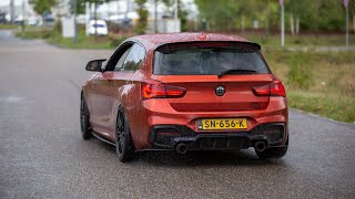 460HP Stage 2 BMW M140i with Custom Downpipe  Acceleration Sounds [upl. by Nallaf]