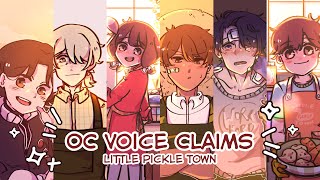 OC VOICE CLAIMS Little Pickle Town  Part 1 [upl. by Ahsienyt]