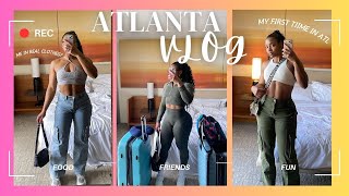 ATL VLOG  My First Trip to Atlanta  IG Bestie Link Up [upl. by Dez]