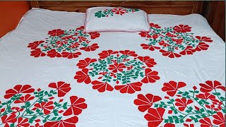 New Hand Patch Chadar Design Latti se Bana Chadar Design Patchwork bedsheet Design Bedsheet [upl. by Ettenahs]