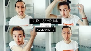 KURU ŞAMPUAN NASIL KULLANILIR [upl. by Auvil]