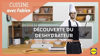 Cuisine 👩‍🍳  Découverte du déshydrateur avec Fabien  Lidl France [upl. by Sirhc246]