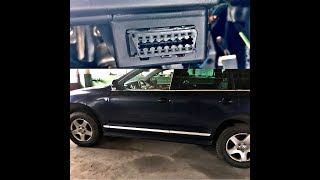 VW Touareg 7L 2006 OBD2 Port Location [upl. by Ilsel]