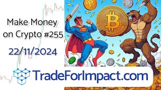 Make money on crypto 255 100k BTC Starts It 😱🙌🤝🤑 trading bitcoin [upl. by Sallie]