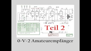 ECC81 Röhren Amateurfunkempfänger selbst basteln [upl. by Kieffer]