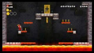 New Super Mario Bros U Secret Exit Walkthrough  Soda JungleGhost House WhichWay Labyrinth [upl. by Alexi]