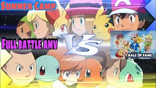 Pokemon XY AMV  Ash Serena Clemont VS Tierno Trevor Shauna  Full Battle AMV 🤩 [upl. by Yvaht]