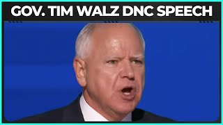 Governor Tim Walzs 2024 DNC Speech TYT Reacts [upl. by Eggleston]