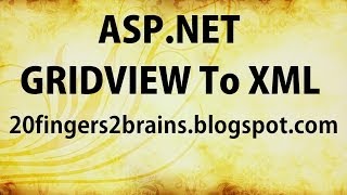 AspNet C Example Bind Gridview to XML File using Dataset [upl. by Yarw90]