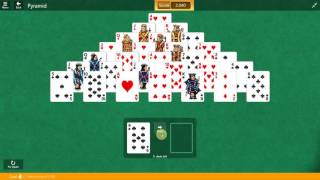 Microsoft Solitaire Collection  Pyramid  November 05 2016 [upl. by Hosbein569]