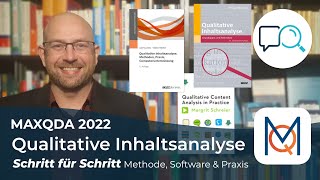 Qualitative Inhaltsanalyse  Schritt für Schritt  mit MAXQDA 2022 [upl. by Nylidam]